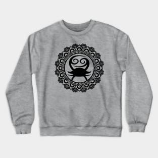 Cancer Zodiac Mandala Crewneck Sweatshirt